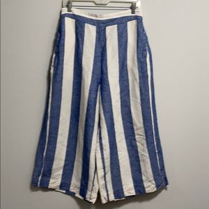 Madewell wide leg linen pant